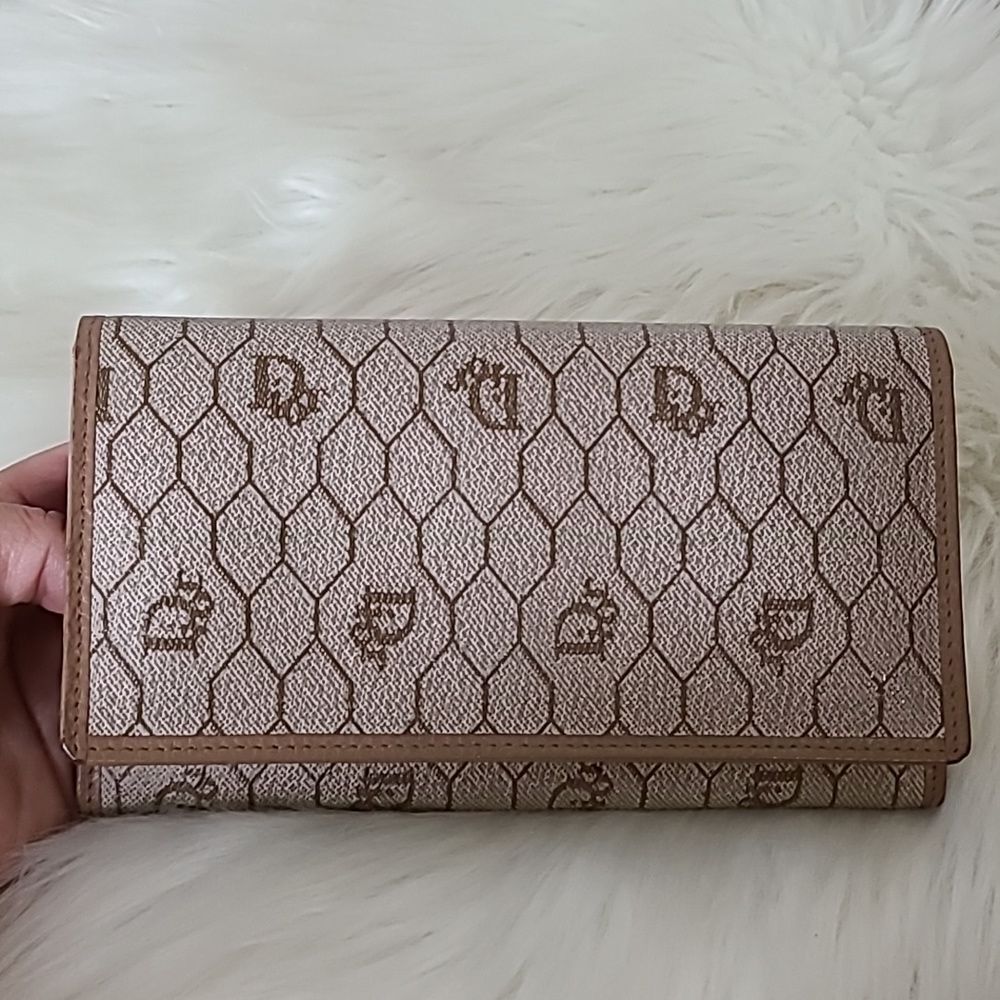 💯Authentic Christian Dior Long Wallet🍀 - Picture 1 of 10